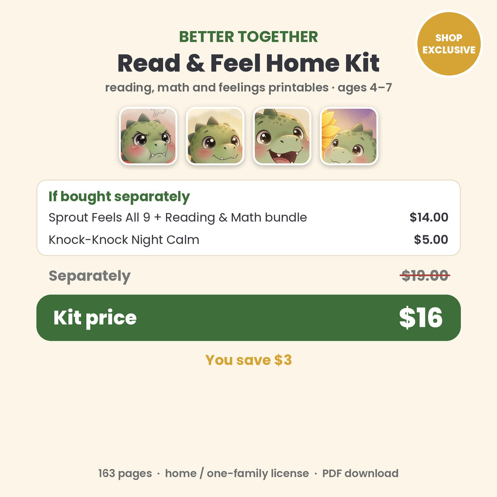 Read and Feel Home Kit value: $19 bought separately, kit price $16