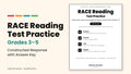 RACE Reading Test Practice, Grades 3–5: Test Day Set